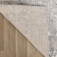 Rio Contemporary Grey Lattice Area Rug