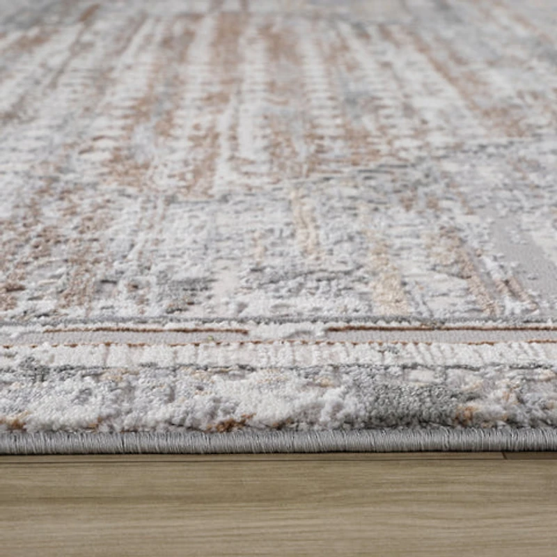 Rio Modern Brown Geometric Area Rug