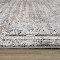 Rio Modern Brown Geometric Area Rug