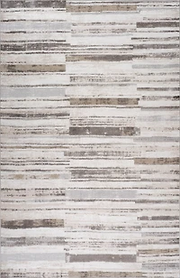 Siena Contemporary White Textured Area Rug