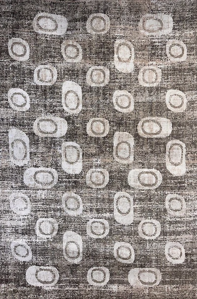 Siena Textured Grey Modern Area Rug