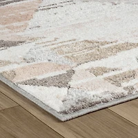 Siena White Vintage Distressed Area Rug