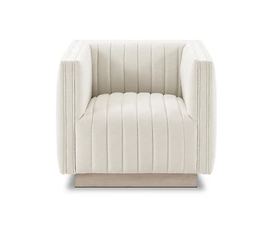 Elba Mid Century Chair - Tuscany Cream