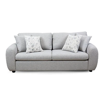Gino Condo Sofa with 4 Toss Pillows
