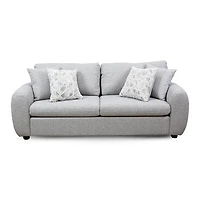 Gino Condo Sofa with 4 Toss Pillows