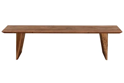 Oxford Solid Wood Angled Leg Dining Bench