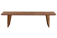 Oxford Solid Wood Angled Leg Dining Bench