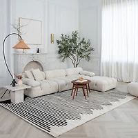 Terra Cream Ornate Vintage Area Rug