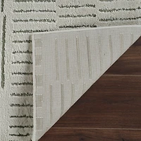 Terra Cream Modern Geometric Area Rug – 7' x 10'