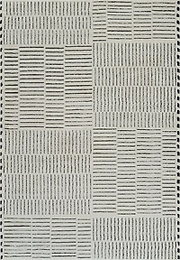 Terra Cream Abstract Striped Area Rug