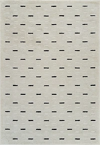Terra Cream Textured Modern Area Rug