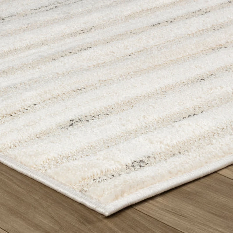 Tulum Beige Geometric Indoor Area Rug