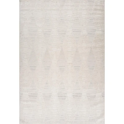 Tulum Cream Modern Area Rug