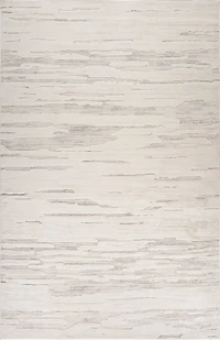 Tulum Beige Tribal Chevron Area Rug