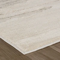 Tulum Beige Tribal Chevron Area Rug