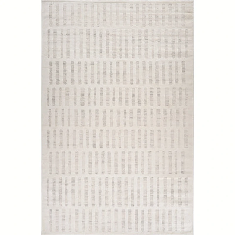 Tulum Beige Abstract Tribal Area Rug