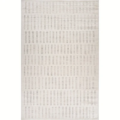 Tulum Beige Abstract Tribal Area Rug