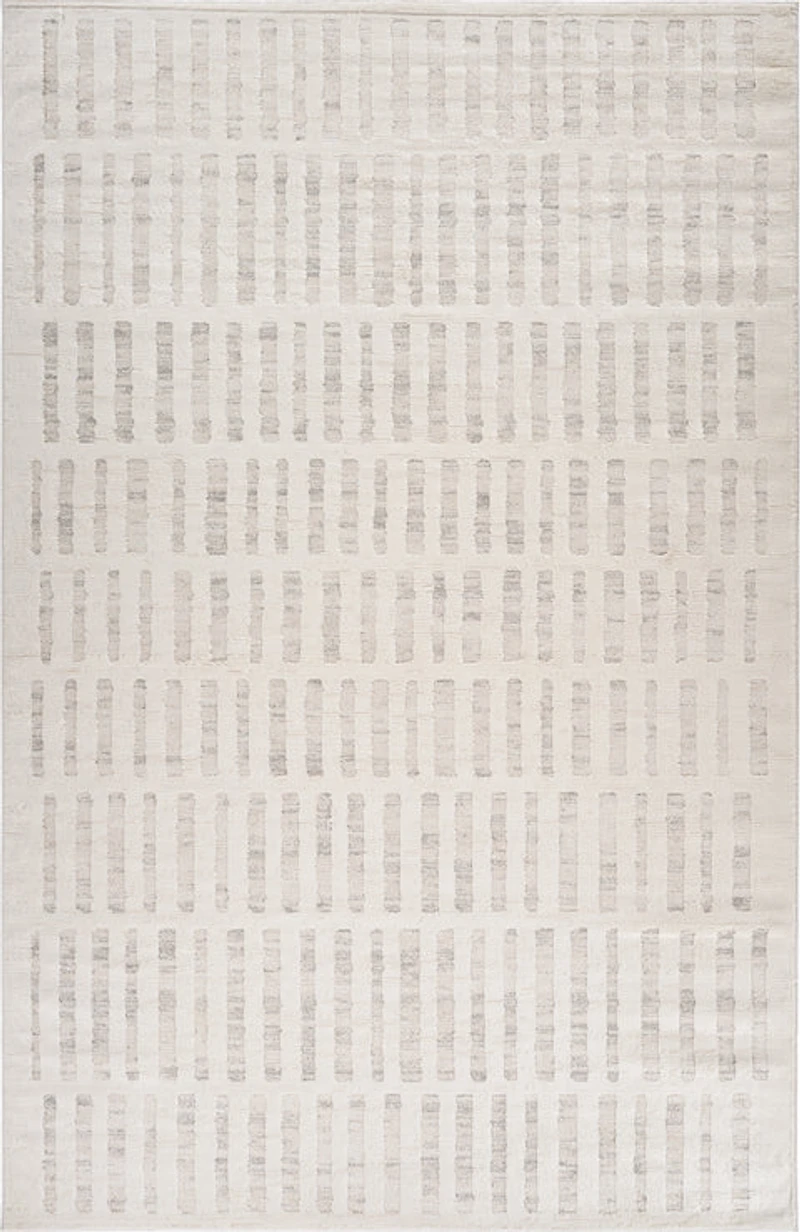 Tulum Beige Abstract Tribal Area Rug