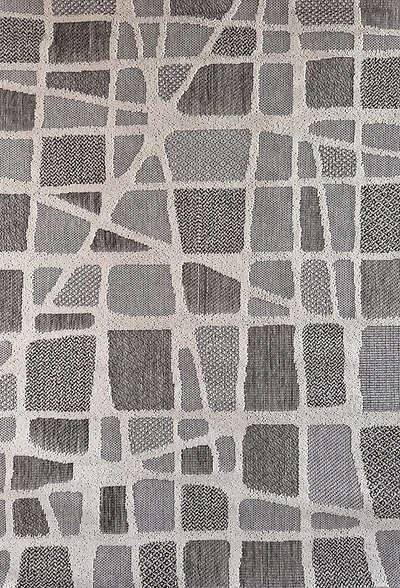 Utopia Grey Abstract Marble Area Rug