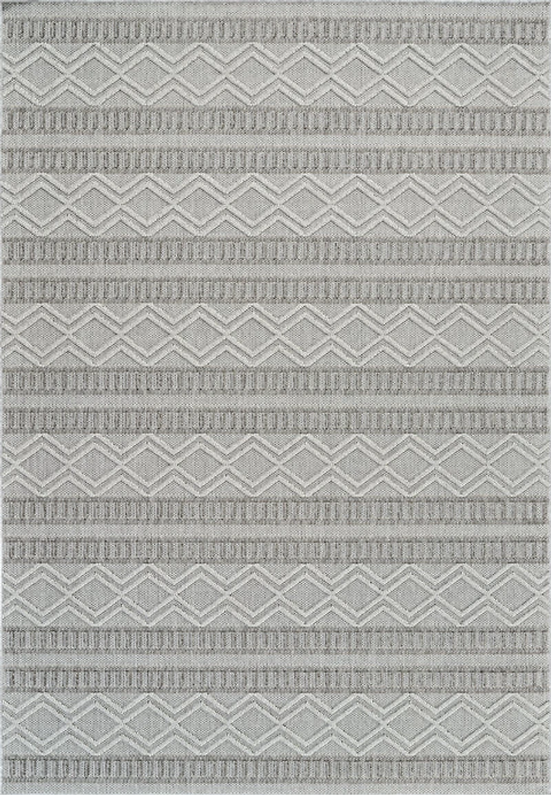 Utopia Beige Abstract Textured Area Rug