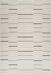 Valencia White Subtle Damask Area Rug