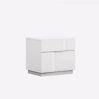 FLOOR MODEL Yulie Nightstand - Glossy White