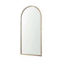 Giovanna Gold Metal Frame Mirror