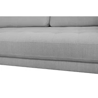 Robbie Fabric Loveseat - Oatmeal