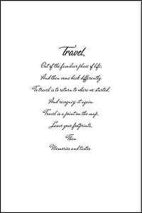 Terra Nova Set of 5 Alloy Matt - Black Frame Wall Art