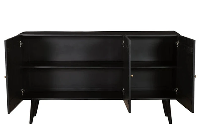 Brass Design 3 Door Cabinet