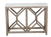 Calicut Console Table Marble Top