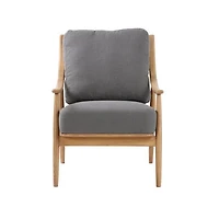 Kinsley Club Chair - Natural Frame