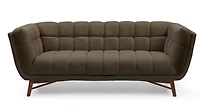 Kitsilano Sofa - Velvet Dark Grey #51
