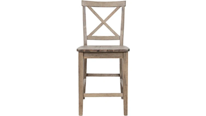 X Back Counter Stool