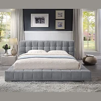 Mc Call - Platform Bed - Grey - Greater Vancouver Furniture