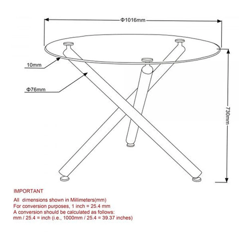 Rocca Round Dining Table in Walnut