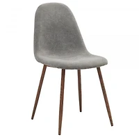 Lyna Side Chair, set of 4 in Grey