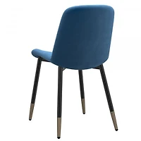 Gabi Side Chair, set of 2, in Blue