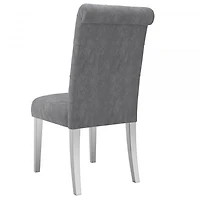 Chloe Side Chair, set of 2 in Grey