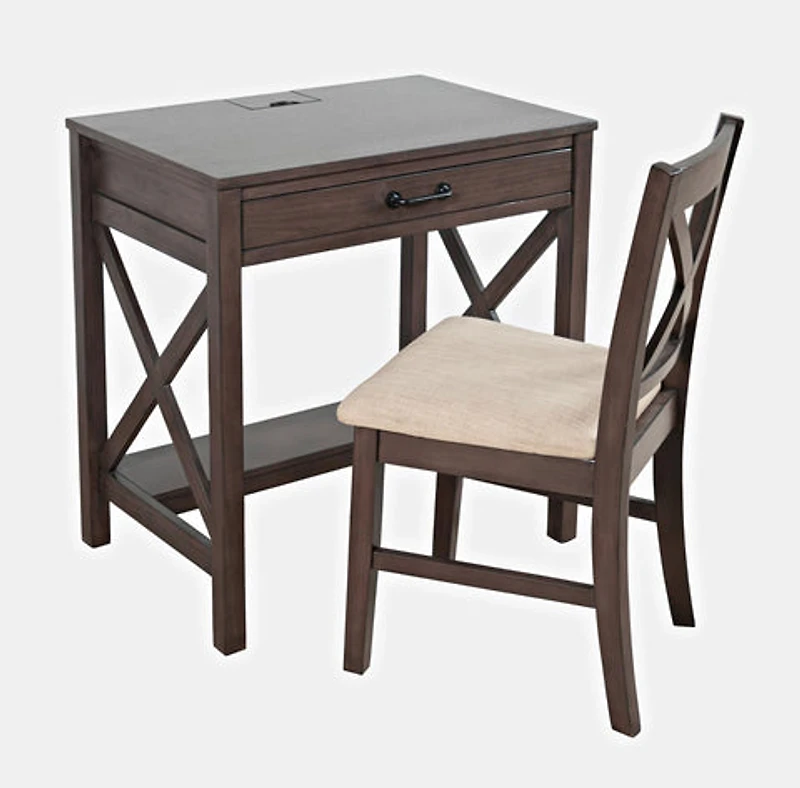 Hobson desk chair grey