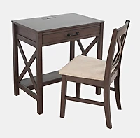 Hobson desk chair grey