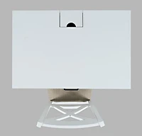 Hobson power small desk white