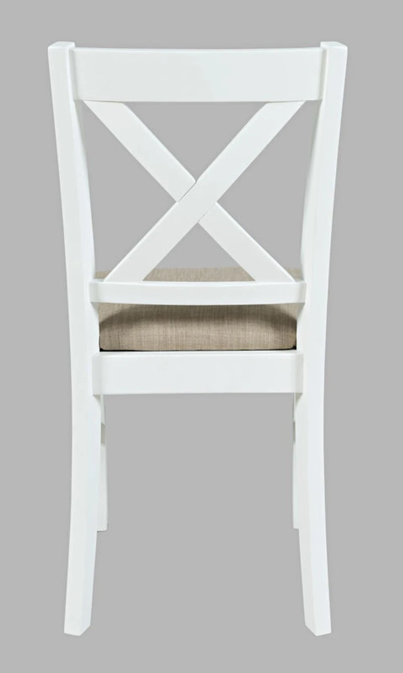 Hobson desk chair white
