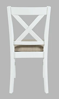 Hobson desk chair white