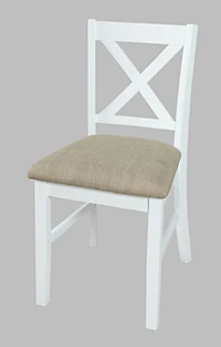 Hobson desk chair white