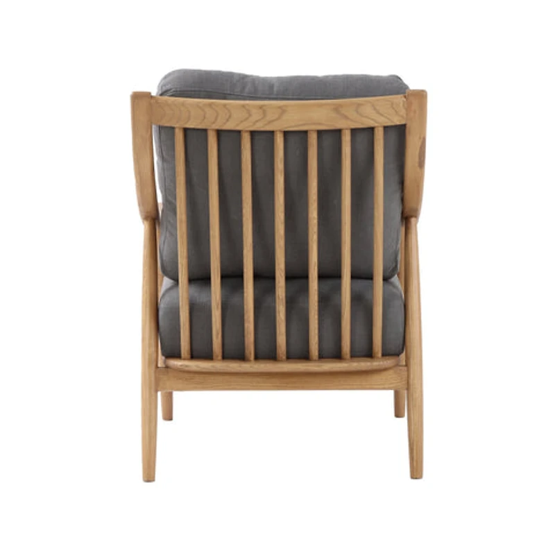 Kinsley Club Chair - Natural Frame