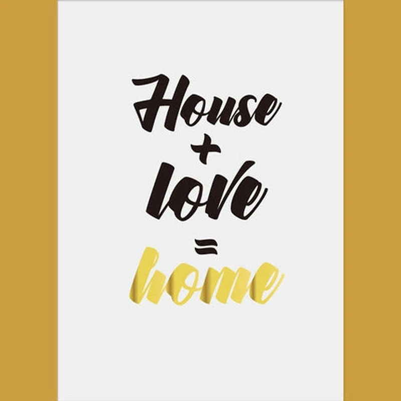 Forest Finds Set of 5 Alloy Matt - Golden Frame Wall Art