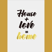 Forest Finds Set of 5 Alloy Matt - Golden Frame Wall Art