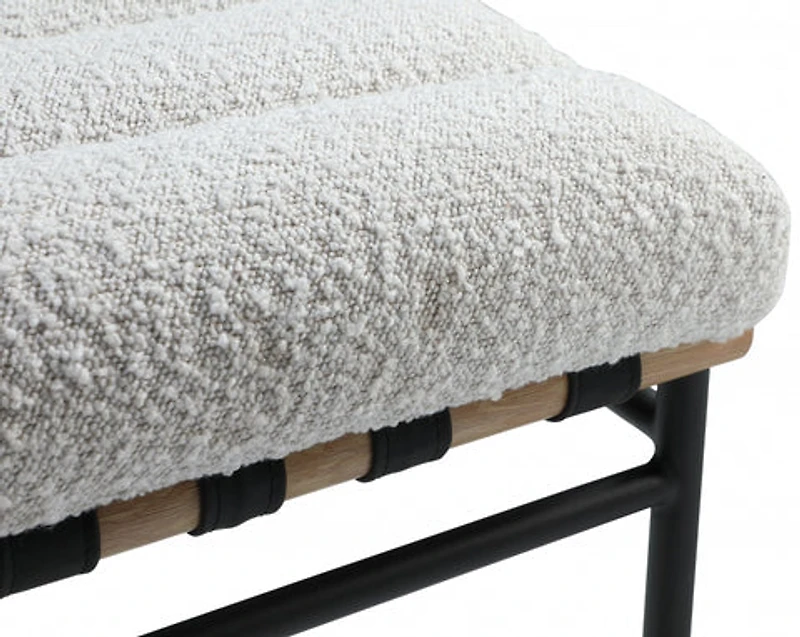 Ryna Boucle' Fabric Dining Chair – Accents@Home