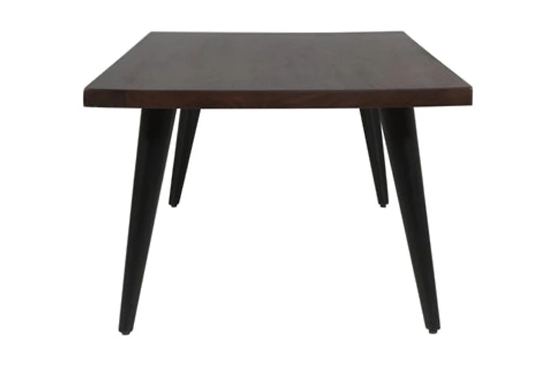 Prelude Coffee Table Rectangular Solid Acacia Wood Walnut